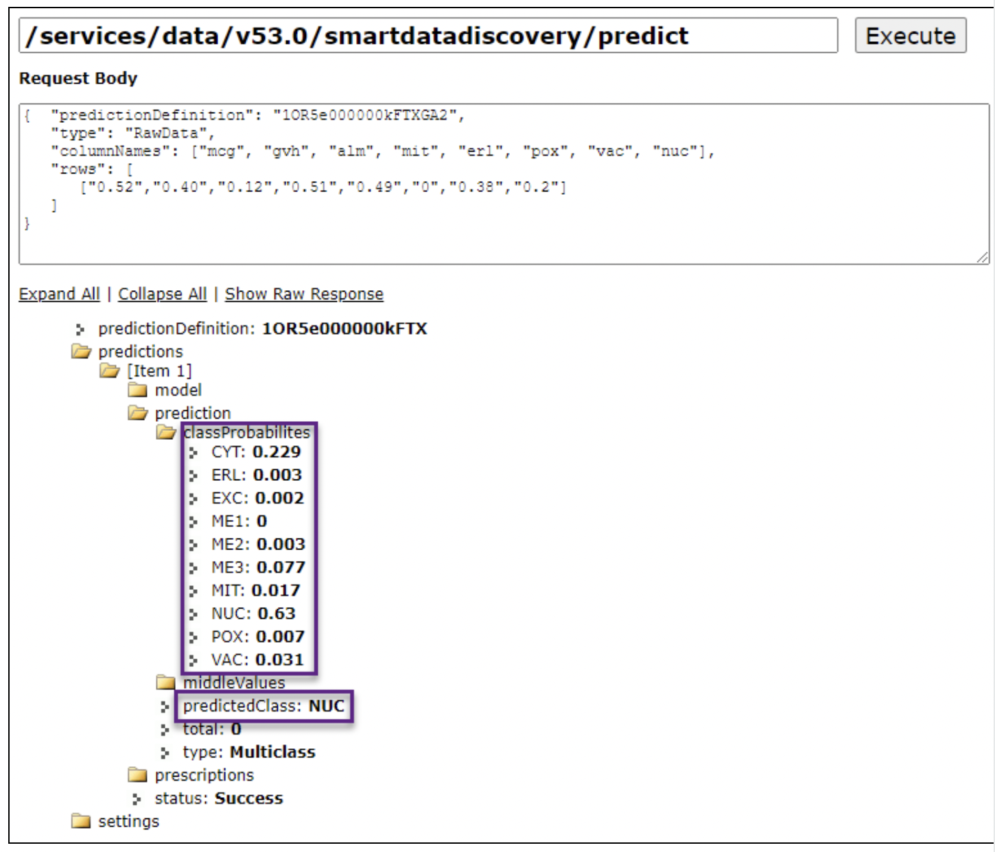 Test the external model