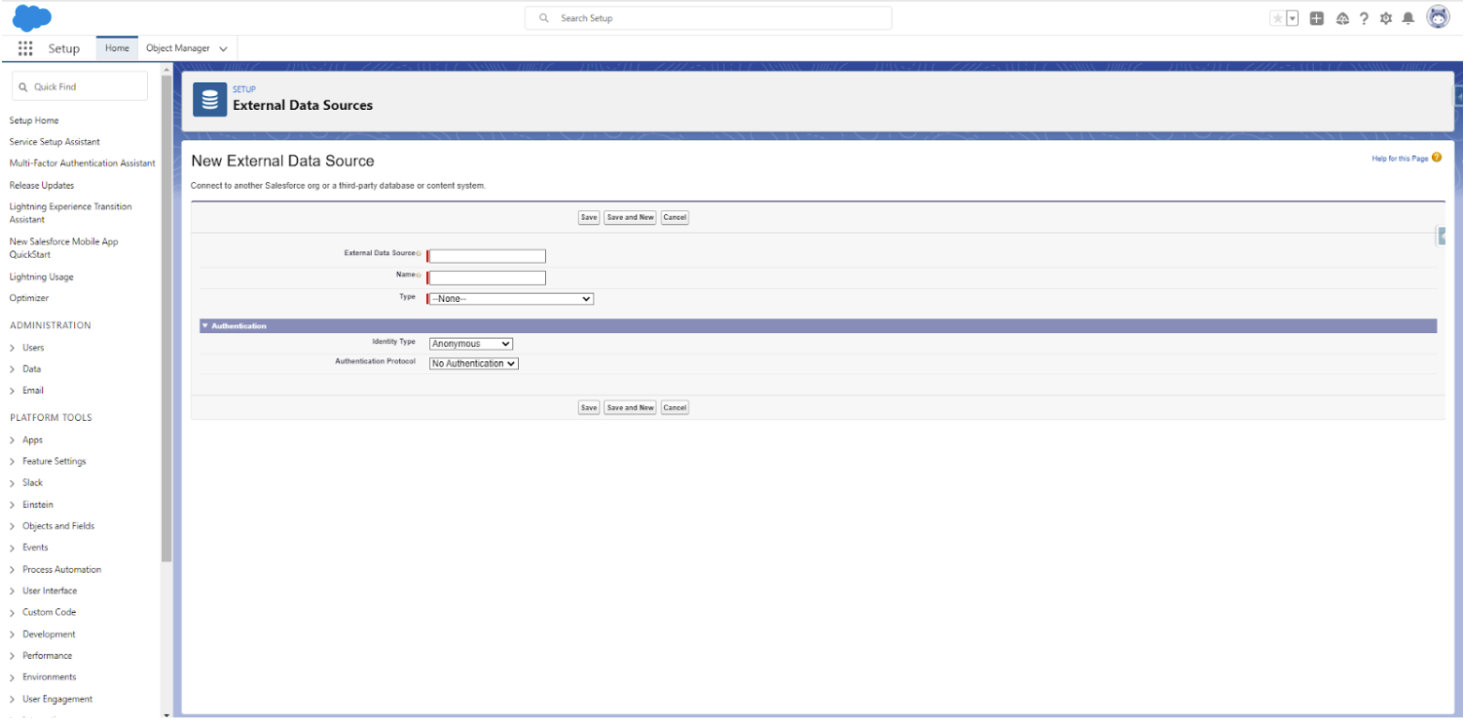 Configure your External Data Source and External Objects