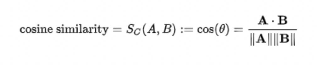 Cosine Similarity