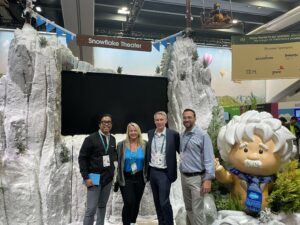 partner crew and atrium at dreamforce 2022 - snowflake