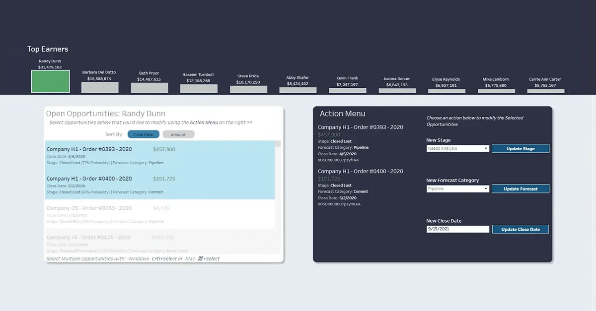 Pipeline Maintenance in Tableau