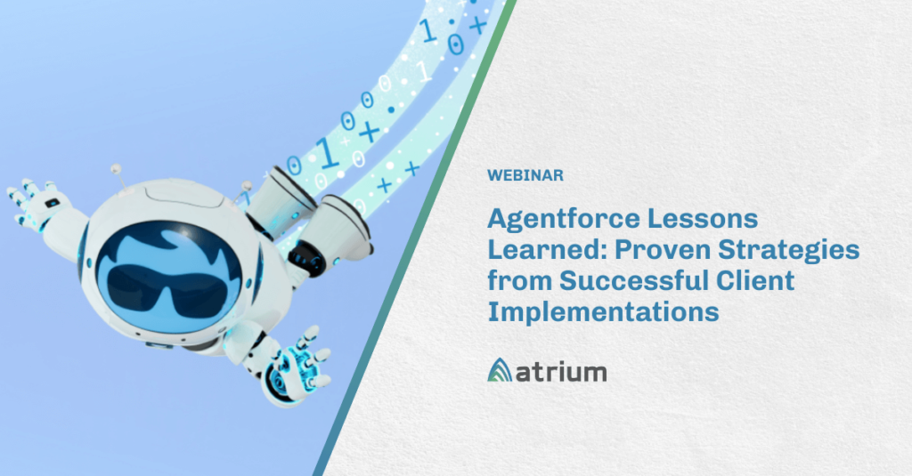 Webinar Agentforce Lessons Learned