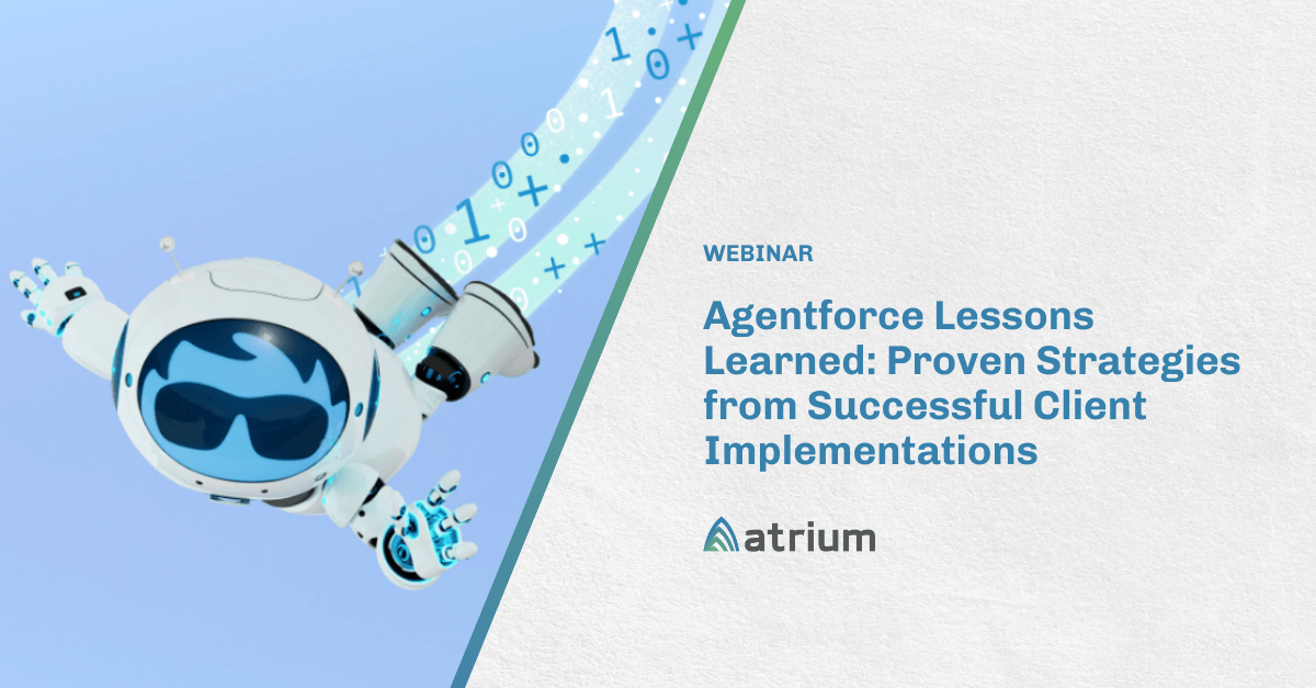 Webinar Agentforce Lessons Learned