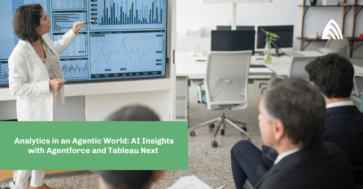 Analytics in an Agentic World with Agentforce and Tableau Next