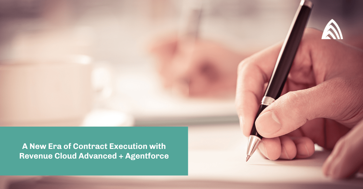 A New Era of Contract Execution with RCA and Agentforce