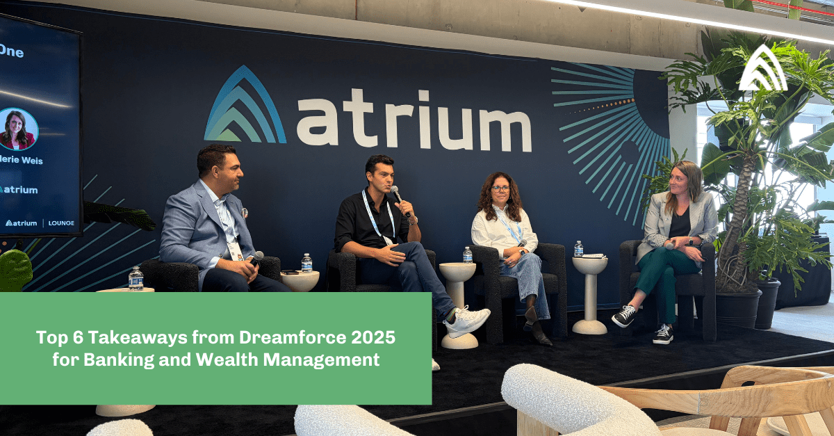 Atrium Blog: Financial Services Dreamforce 2025 Recap