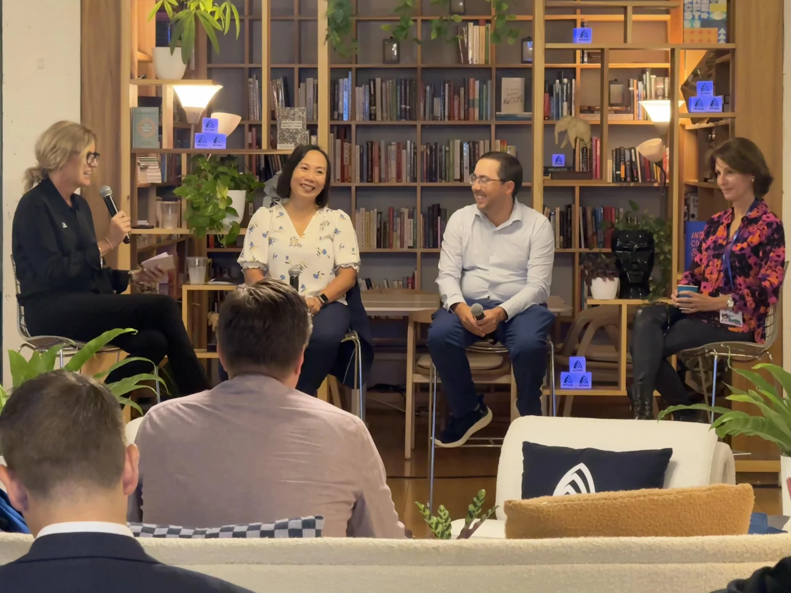 Dreamforce 2024 panel at the Atrium Lounge with Houlihan Lokey