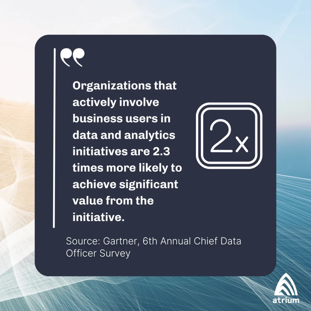 Data Strategy Gartner Quote Graphic - Atrium