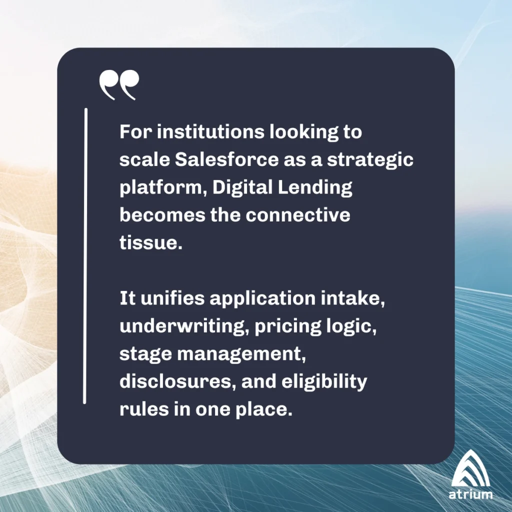 Digital Lending is the Connective Tissue for Salesforce
