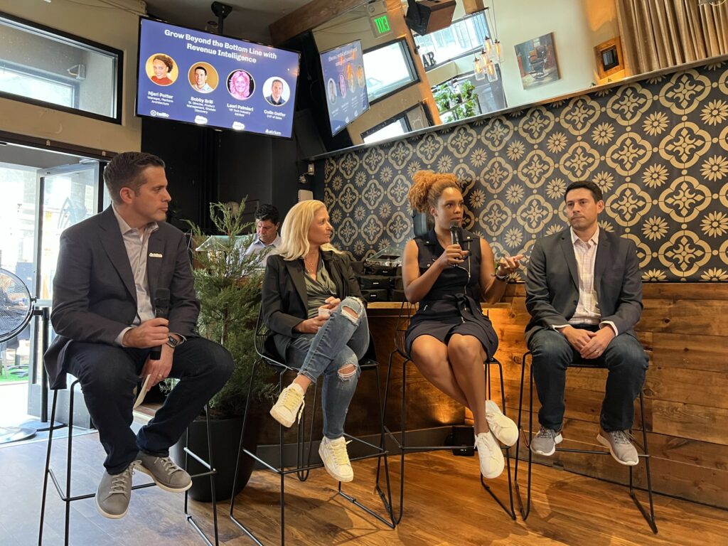 revenue intelligence breakfast panel at dreamforce 2022 featuring twilio and salesforce