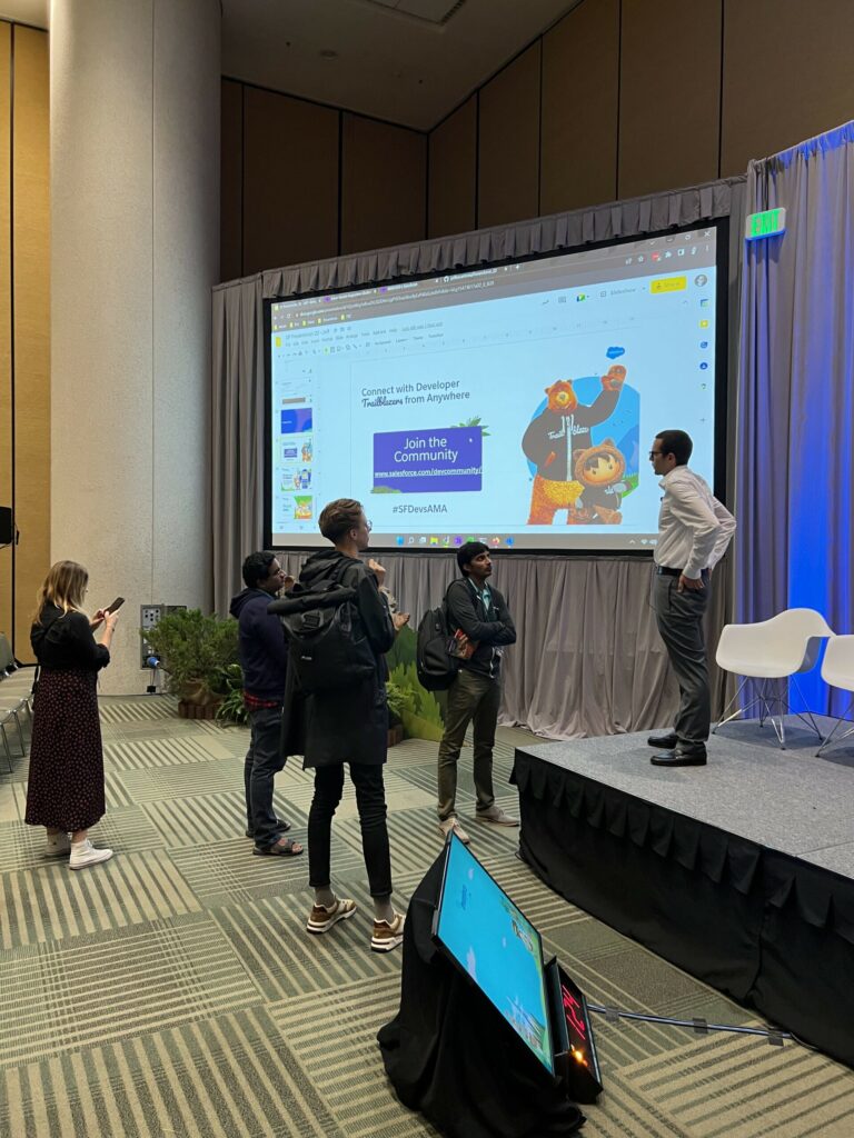 presenting a technical salesforce session at dreamforce 2022