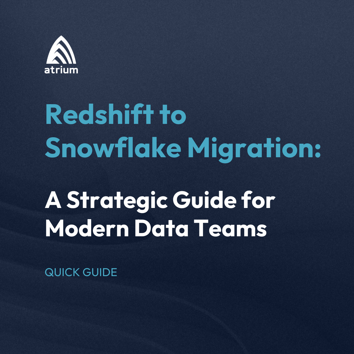 Redshift to Snowflake Migration: A Guide for Data Teams